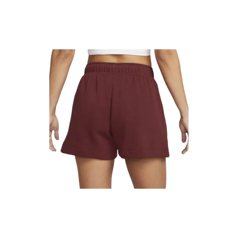 Nike Sportswear Club Fleece Sports Shorts Women's Deep Red-2
