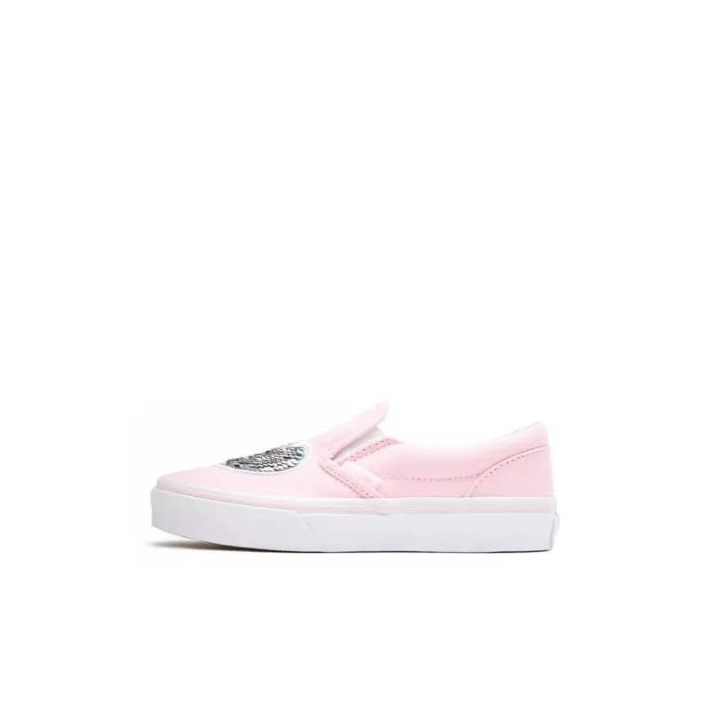 Vans Slip-on Series Kids' Skateboarding Shoes Pre-school-0