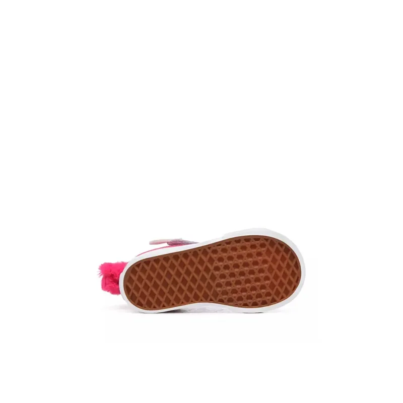 Vans SK8 Reissue 138 V Anti Slip Wear Resistant High Top Skateboard Shoes Pink Infant And Toddler-4