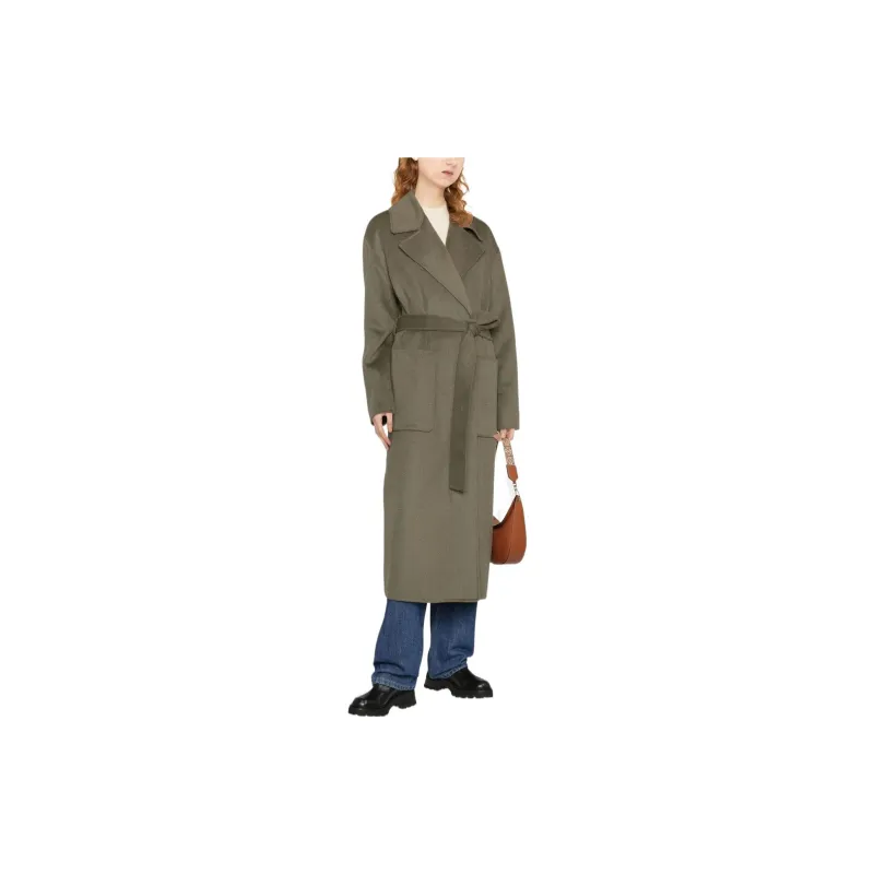 MICHAEL KORS MMK FW22 Coat Women's Olive Green-2