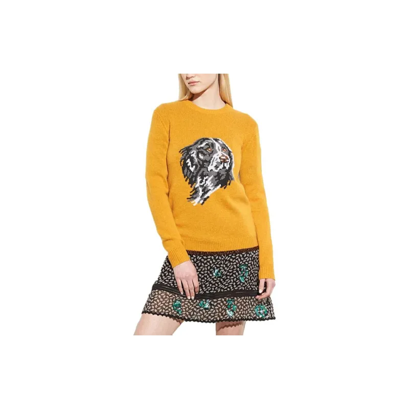 COACH Sweaters Women's Yellow-1