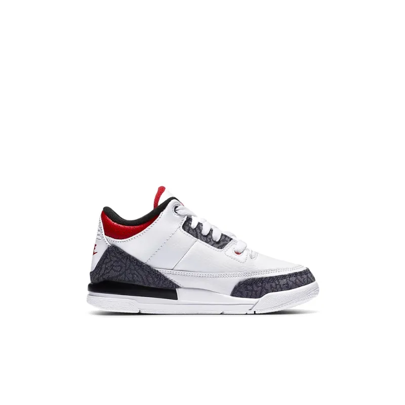 Jordan 3 Retro SE Fire Red Denim PS-1