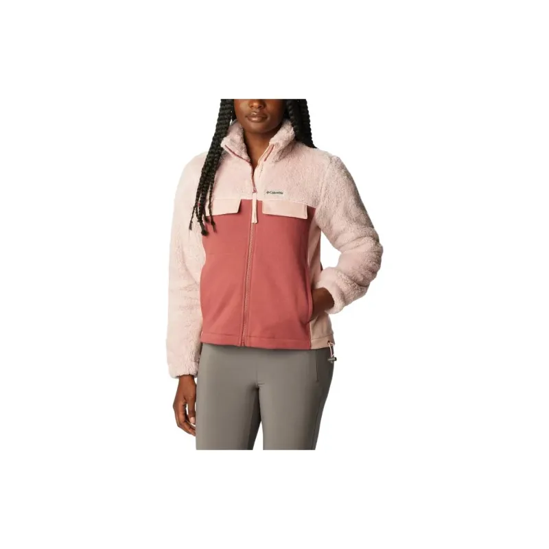 Columbia Jackets Women's Gray Pink-5