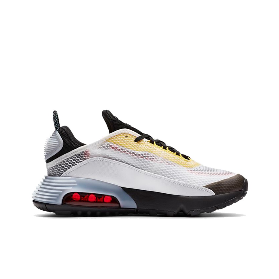 Nike Air Max 2090 White Yellow Aqua GS - POIZON