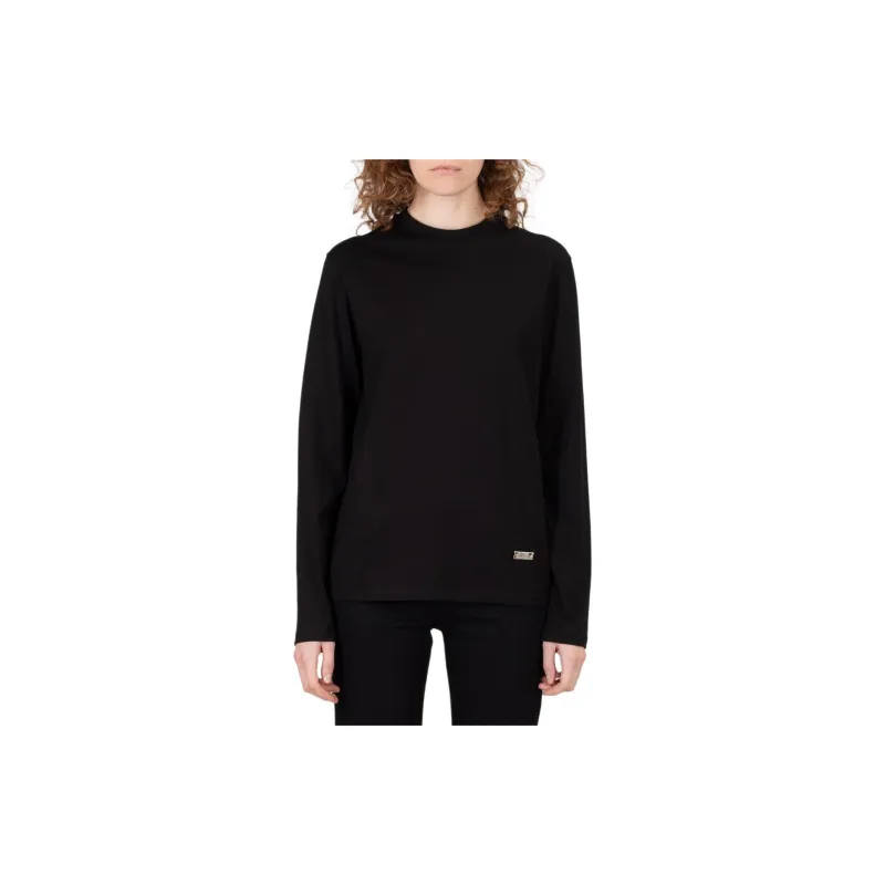 JIL SANDER Logo Plaque Long Sleeved T Shirt-1