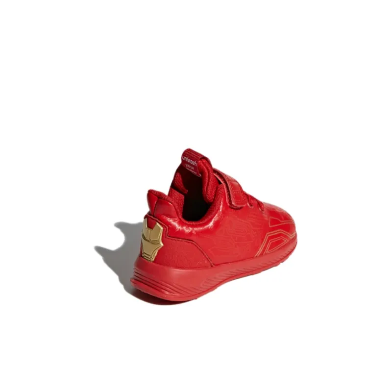 Adidas Rapidarun ''Avengers'' I Wear-Resistant Low-Top Toddler Shoes Red Infant And Toddler-3