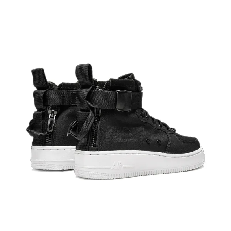 Nike SF Air Force 1 Mid Black Anthracite White GS-3