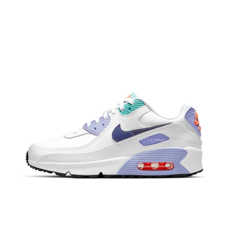 Nike Air Max 90 SE 2 GS White Dark Purple Dust-0