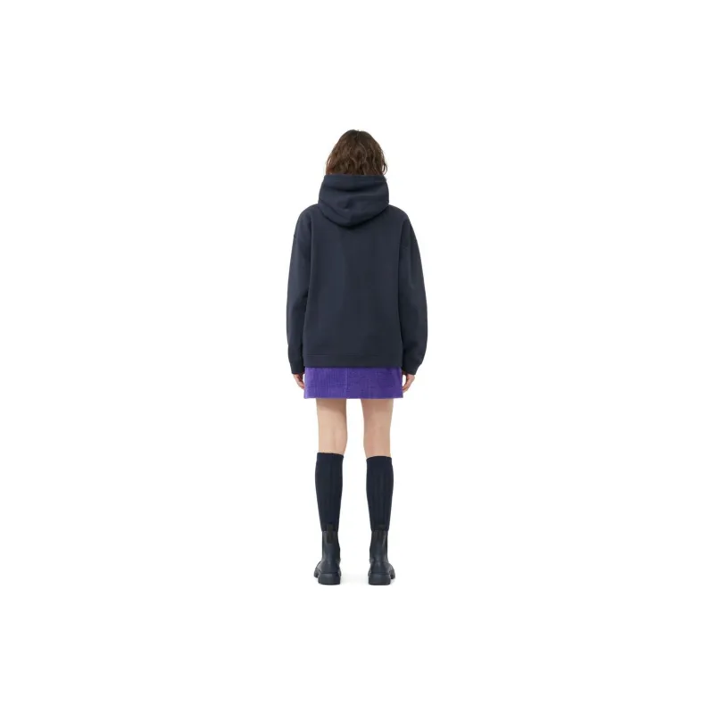 GANNI Isoli Flower Organic Cotton Hoodie-0