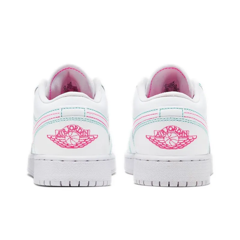 Jordan 1 Low GS Aurora Green-4