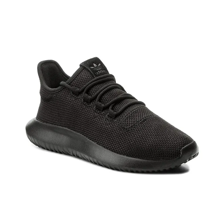 Adidas Originals Tubular Shadow J Abrasion Resistant Low Top Kids Lifestyle Shoes Black Teenagers-1