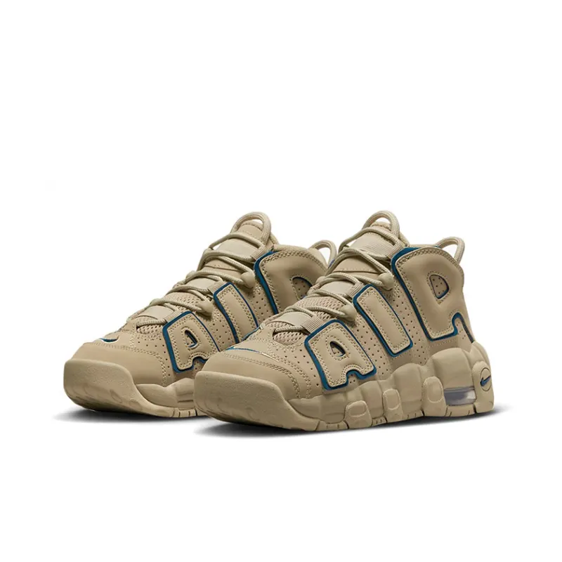 Nike Air More Uptempo Limestone Valerian Blue GS-3