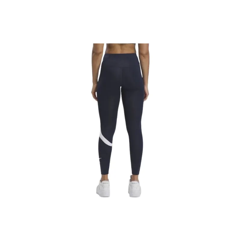 Reebok Workout Ready Vector Leggings Athletic Trousers Women's Marine Blue-3