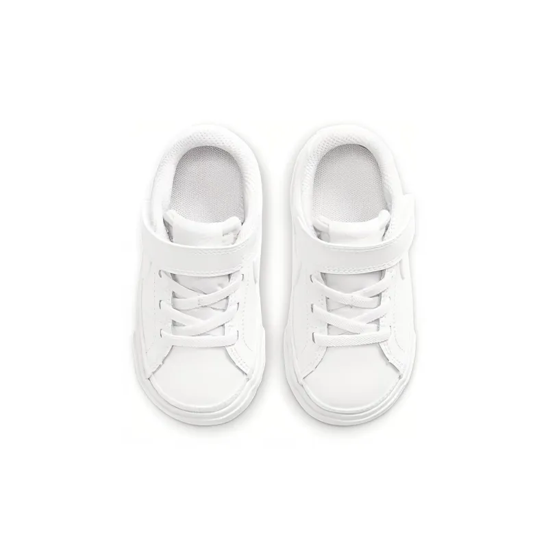 Nike Court Legacy TD 'Triple White'-3