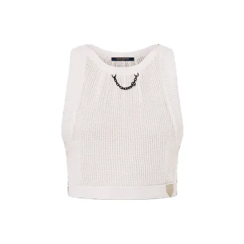 LOUIS VUITTON Tank Tops Women's Ivory