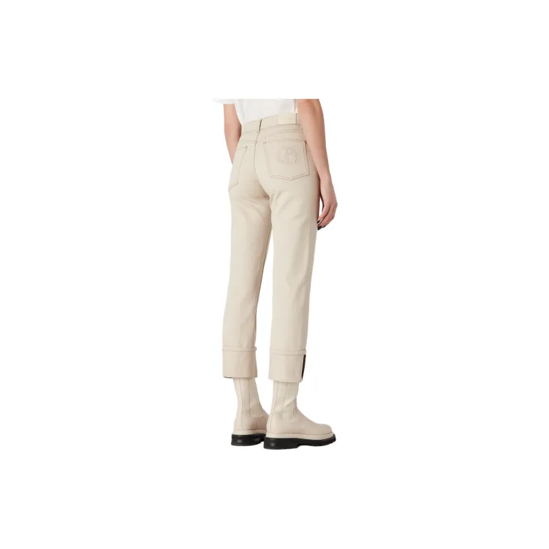 GIORGIO ARMANI SS24 Jeans Women's Beige-3