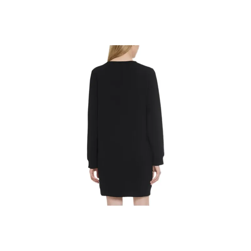 MOSCHINO Long Sleeved Dresses Women's Black-2