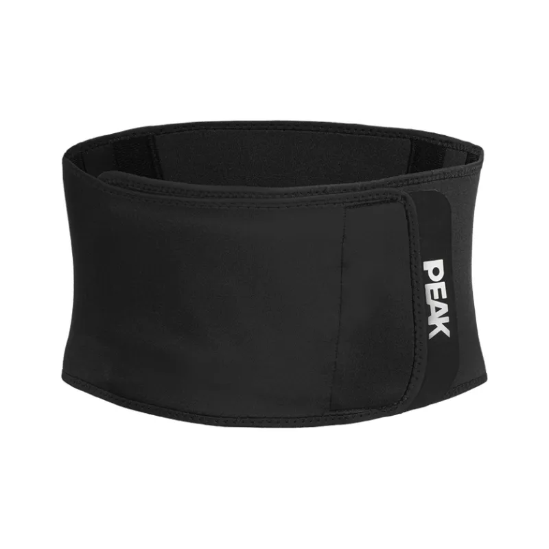 PEAK Back Support Braces Fitness Protective Compression Black Polyester Elastane Unisex-0