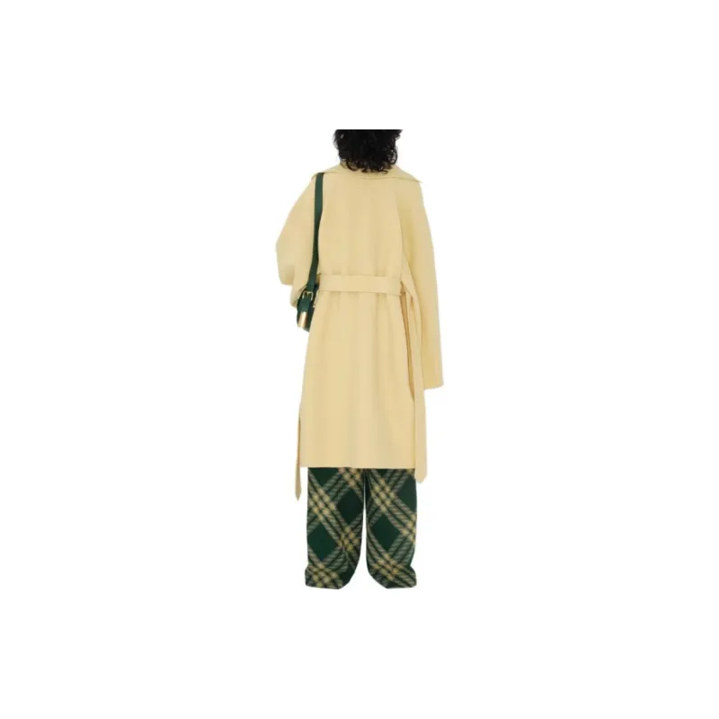Burberry Coat Women's Yellow Narcissus-2
