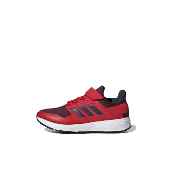 Adidas Fortafaito El K Breathable Low Top Kids' Running Shoes Red Blue Kids'