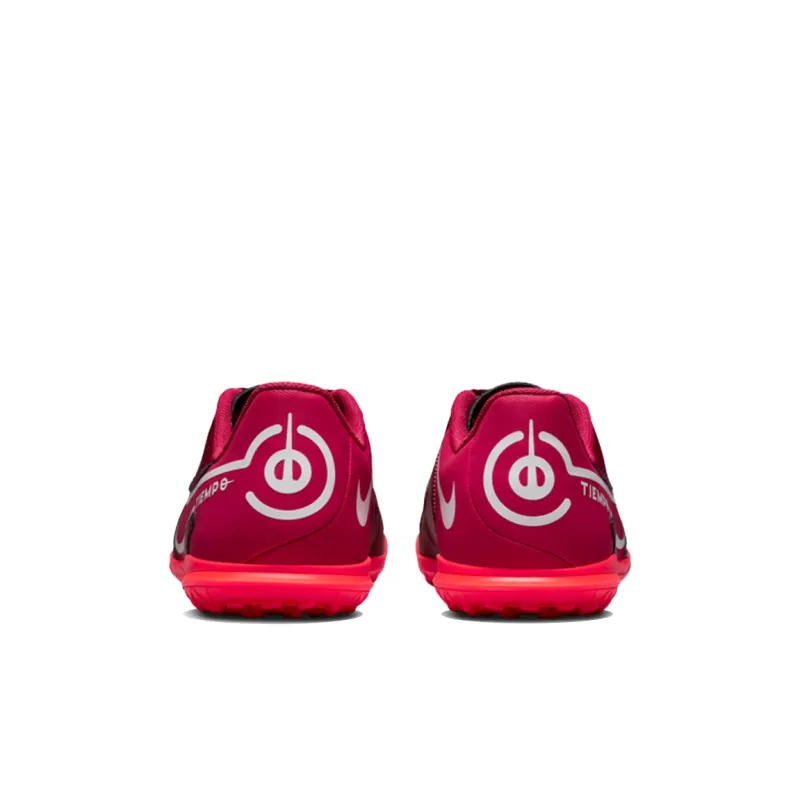 Nike Tiempo Legend 9 Slip Resistant Cushioning Abrasion Resistant Lightweight Low Top Kids' Soccer Shoes Red Kids'-4
