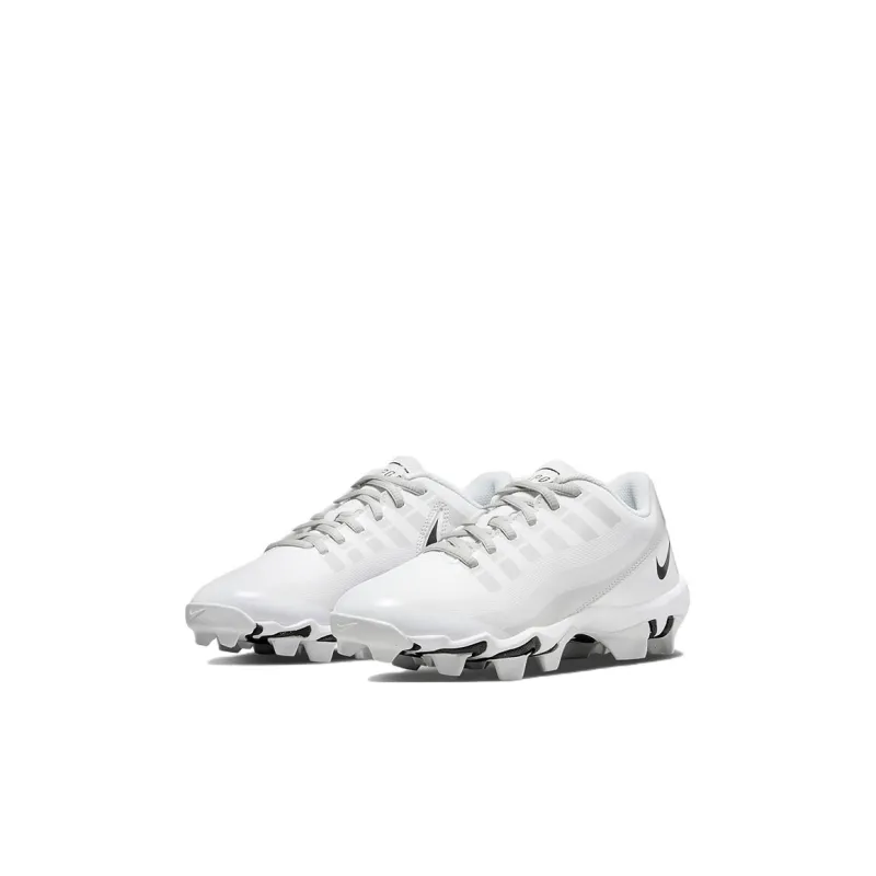 Nike Vapor Edge Shark Slip Resistant Cushioning Wear Resistant Low Top Soccer Shoes White Kids'-2