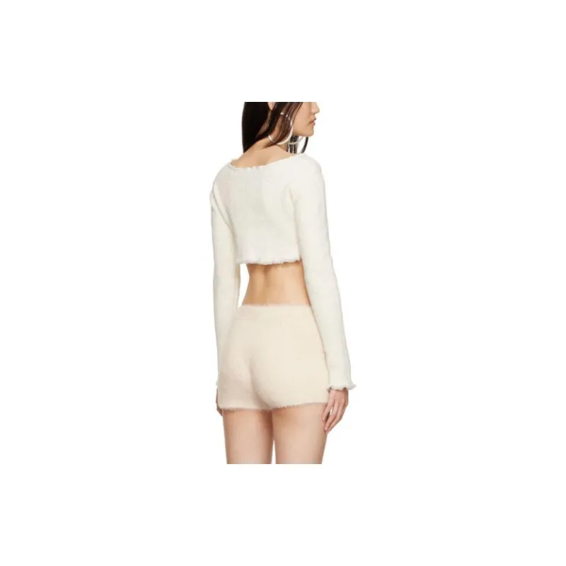 Jacquemus La Maille Santon Cropped Jumper-4