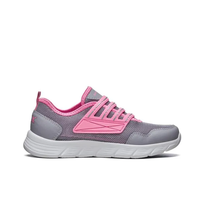 Skechers Comfy Flex 1.0 Kids Lifestyle Shoes Gray Pink Red Teenagers-1
