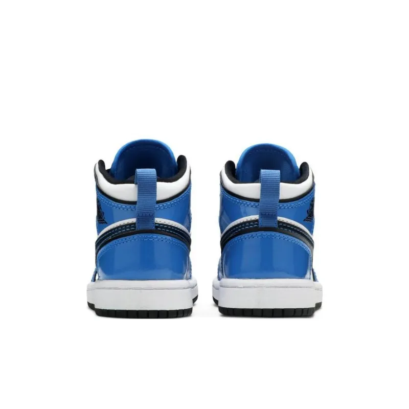 Jordan 1 Mid Signal Blue PS-4