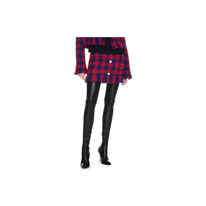 OFF-WHITE Vichy Skirt-2