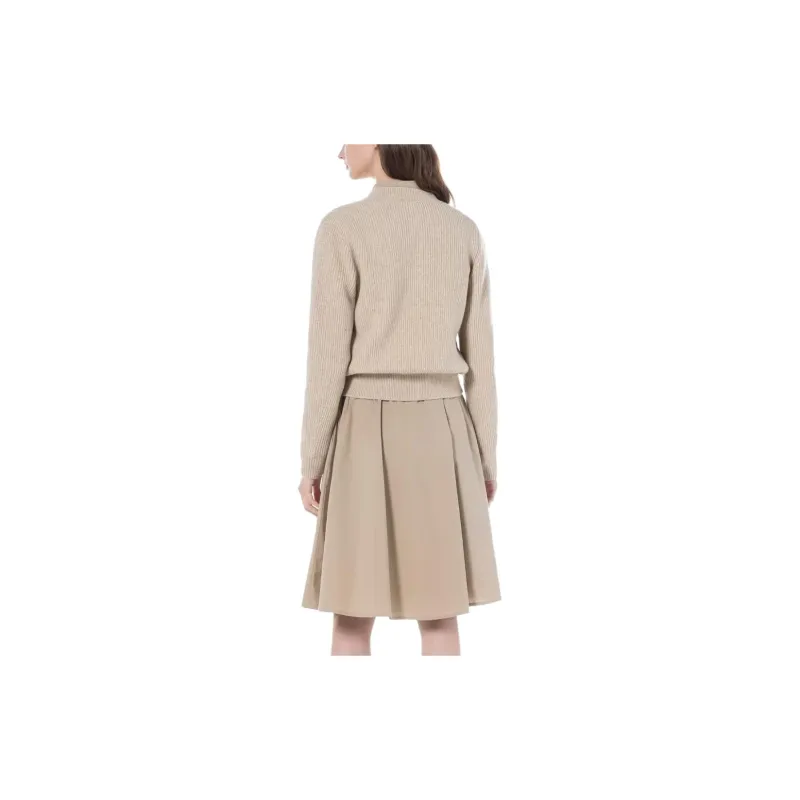 LACOSTE Sweaters Women's Beige-4