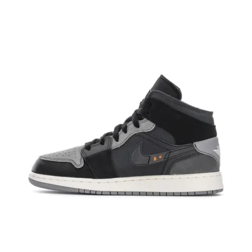 Jordan 1 Mid Craft Inside Out Black GS