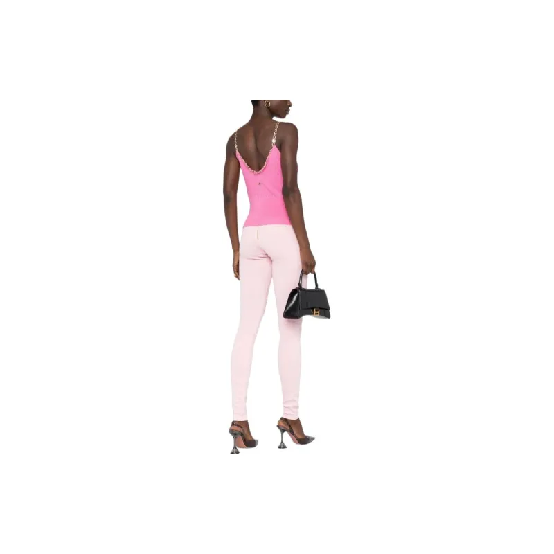 BALMAIN Casual Pants Women's Pink-2