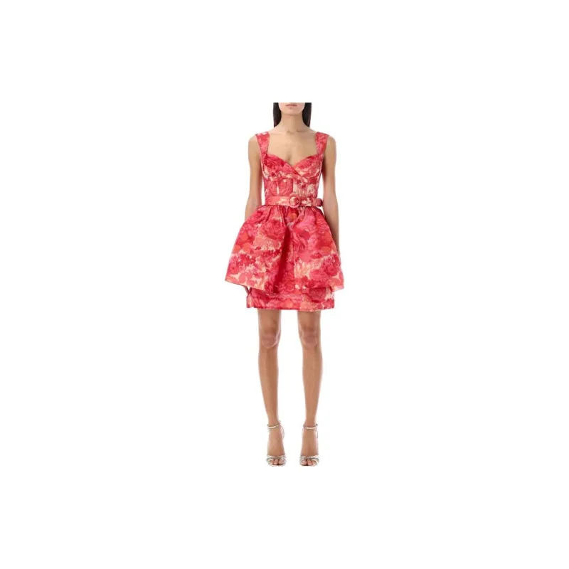 Zimmermann SS23 Sleeveless Dress Women's Red-1