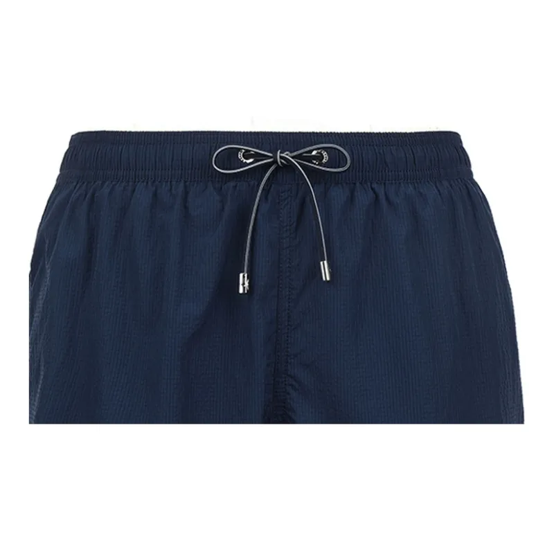 EMPORIO ARMANI Logo appliqué Swim Shorts-3