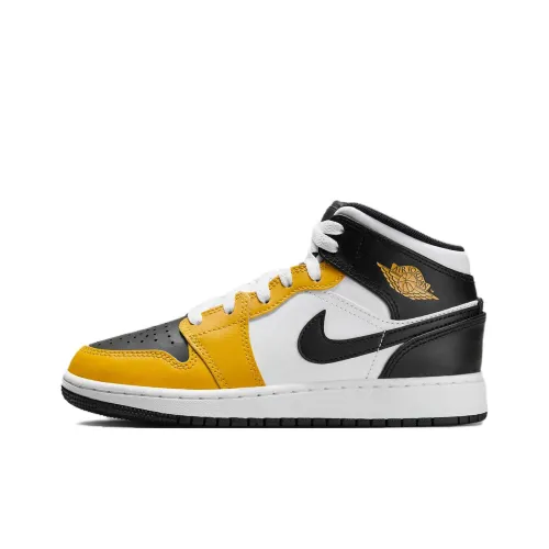 Jordan 1 Mid Yellow Ochre GS