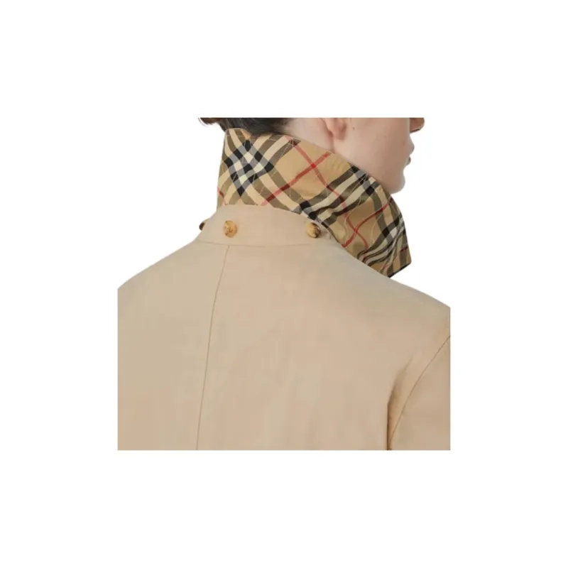 Burberry Trench Coat Women's Beige-5