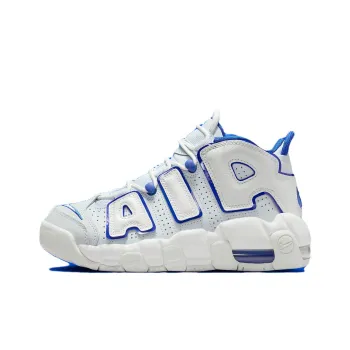 Nike Air More Uptempo Summit White Racer Blue GS