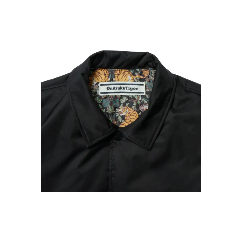 Onitsuka Tiger COACH JACKET Jackets Coats Unisex Black-3