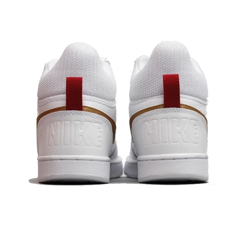 Nike High Top Kids' Skateboarding Shoes White Teenagers-2