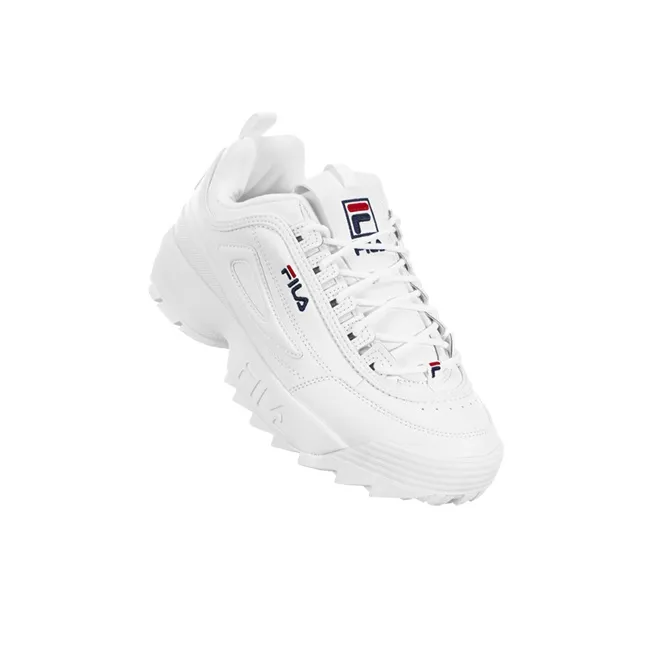 FILA KIDS Slip Resistant Cushioning Abrasion Resistant Breathable Low Top Kids Lifestyle Shoes White Kids'-1