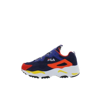 FILA KIDS Durable Breathable Ray Tracer Kids' Casual Shoes Blue Red Kids'