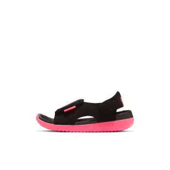 Nike Sunray Adjust 5 Sandal Black Pink Kids'