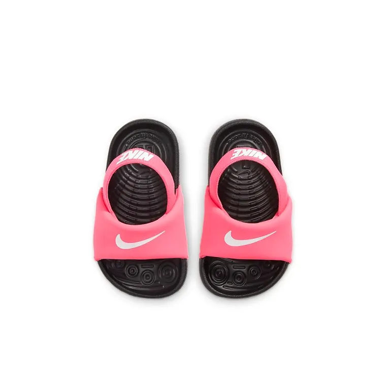 Nike Kawa Slide Toddler Shoes Black Pink Infant And Toddler-2