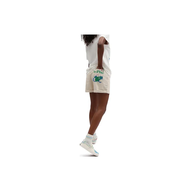 Vans Casual Shorts Women's Beige-3