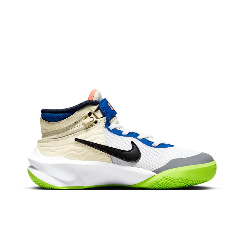 Nike Team Hustle D 10 Kids' Basketball Shoes Unisex-1