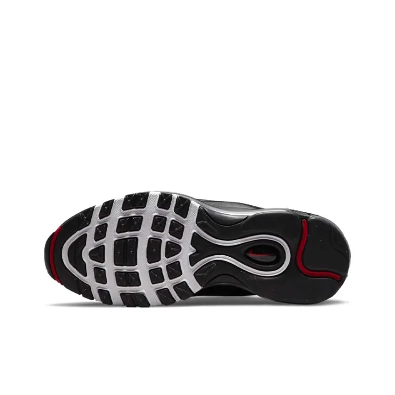 Nike Air Max 97 Black Silver Red GS-5