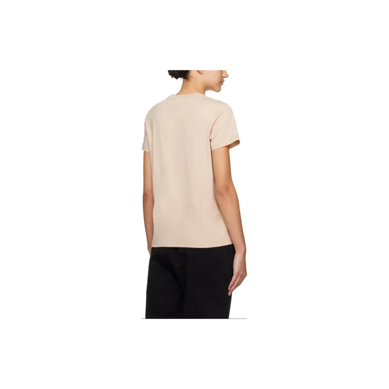 Moncler Logo Embroidered Crew Neck T Shirt-1