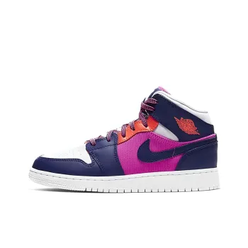 Jordan 1 Mid GS Fire Pink