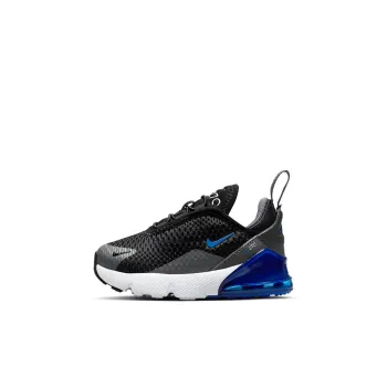Nike Air Max 270 Slip Resistant Cushioning Abrasion Resistant Low Top Toddler Shoes Black Gray Blue Infant And Toddler